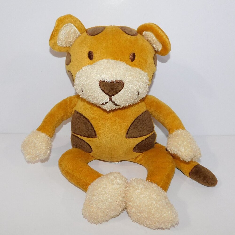 Tate the Tiger Plush Stuffed NoJo Crown Crafts Jungle Tales 17" Toy Lovey